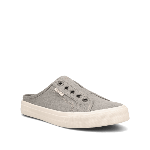 Hero image of Taos Footwear Ez Soul Grey Wash Canvas Size 6