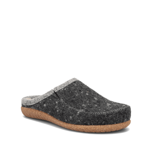 Hero image of Taos Footwear Wooltastic Charcoal Speckled Wool Size 37