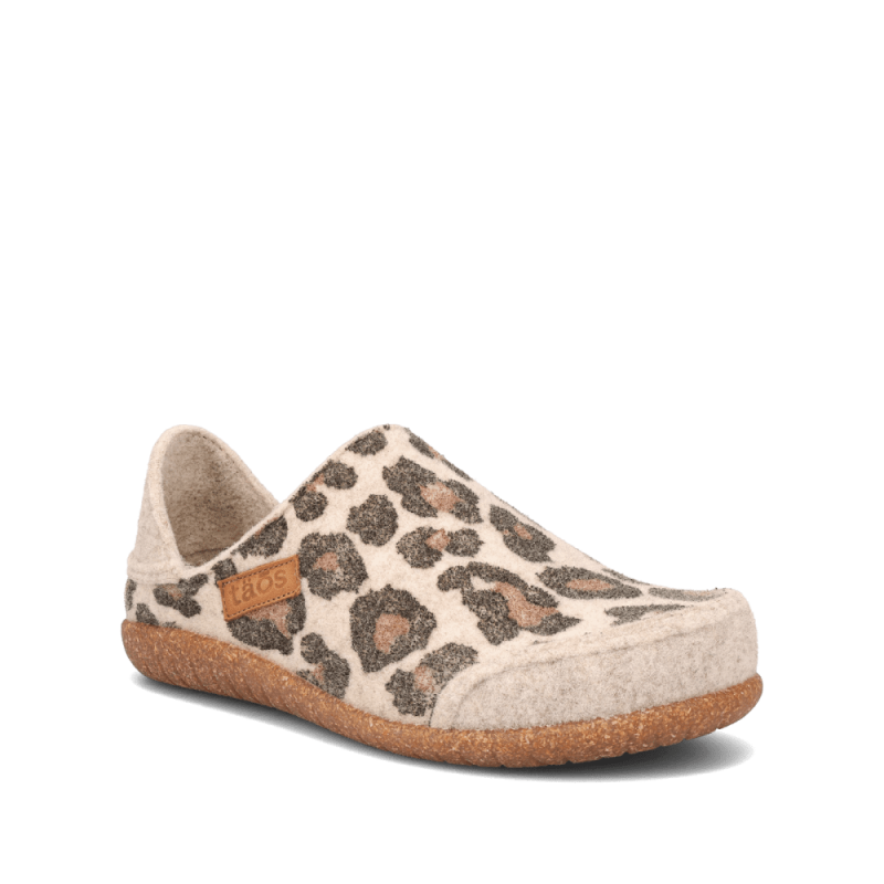 Hero image of Taos Footwear Convertawool Stone Leopard Wool Size 36